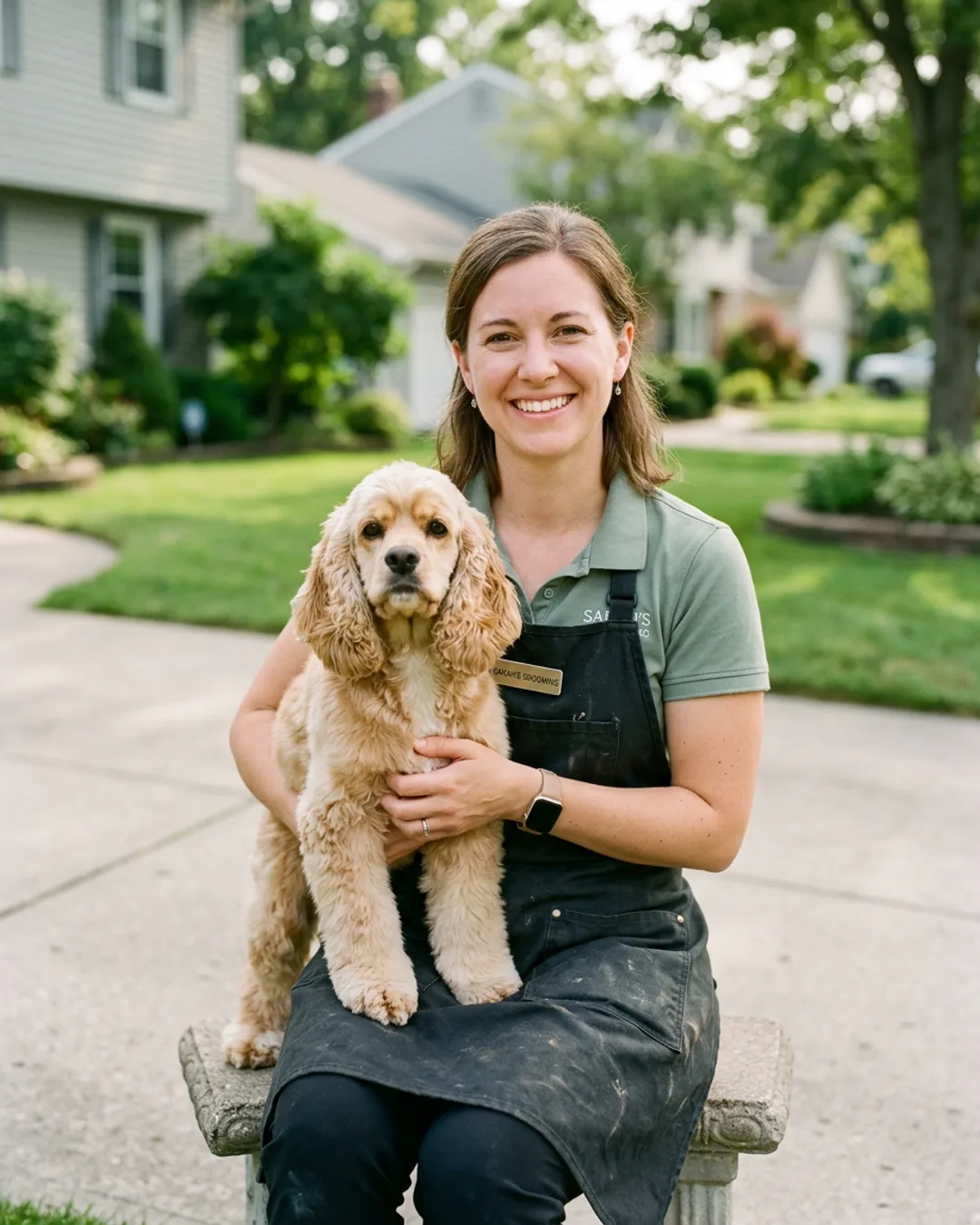 Rufflane's licensed master groomer